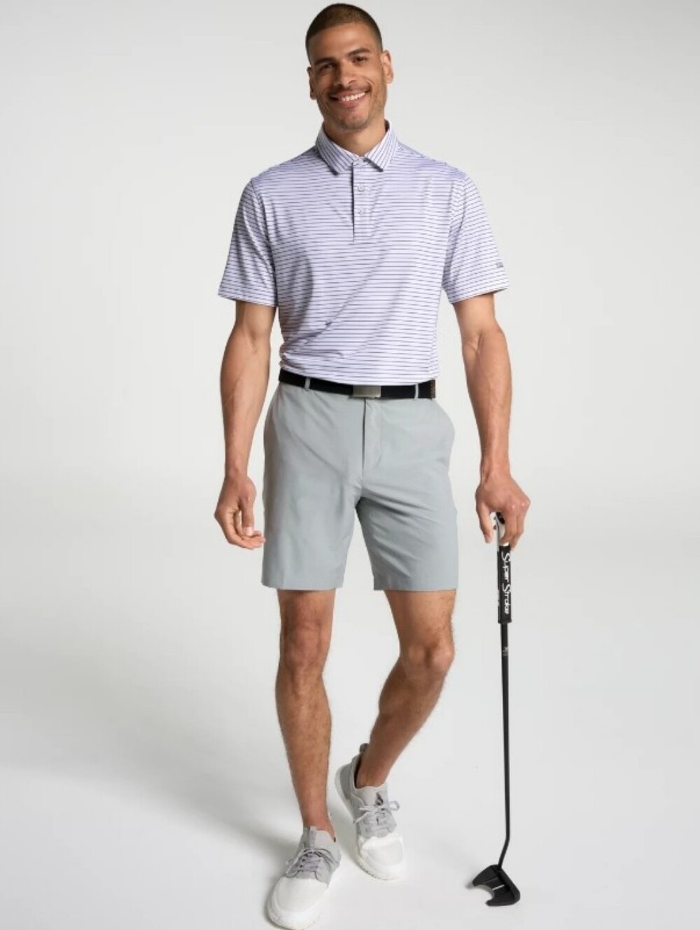 Walter Hagen Men's Performance 11 Microlines PureFlex Golf Shorts 9" Size 42